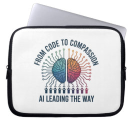 Funda Para Portátil De código a compasión - IA liderando el camino