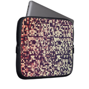 Funda Para Portátil De color marrón a rojo, de azulejos o de cuadrados