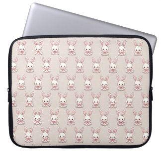 Funda para portátil de conejito lindo