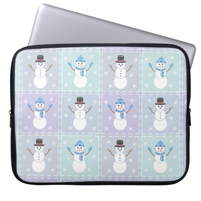 Funda para portátil de edredón de invierno (Frente)