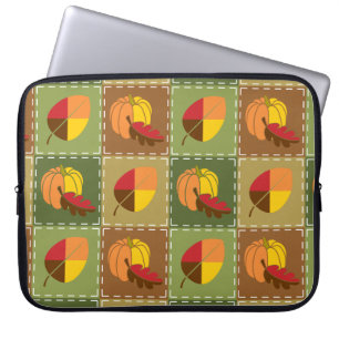 Funda para portátil de edredón de otoño