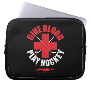 Funda Para Portátil Dé el hockey v1 del juego de la sangre