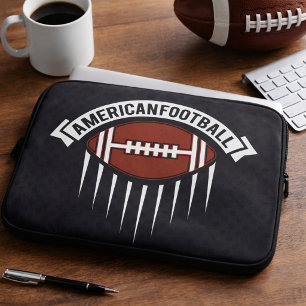 Funda para portátil de fútbol americano