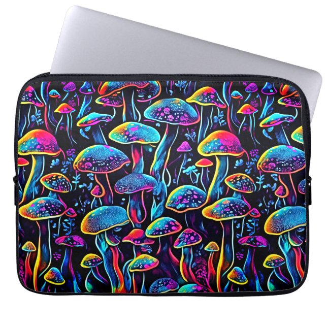 Funda para portátil de Groove bioluminiscente (Frente)