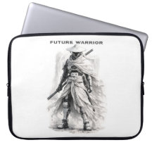 Funda para portátil de Guerrero del Futuro - Samur