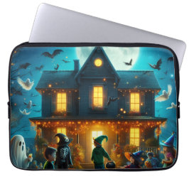 Funda para portátil de Halloween