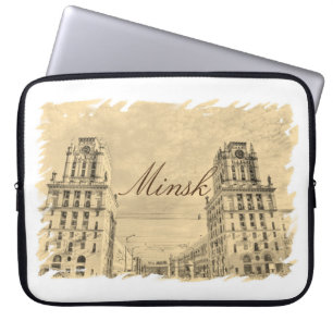 Funda para portátil de la arquitectura de Minsk Bi
