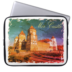 Funda para portátil de la arquitectura del castill