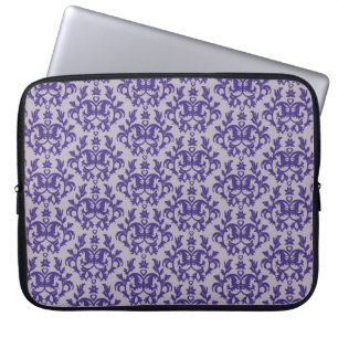 Funda Para Portátil De la "caja gris púrpura del ordenador portátil