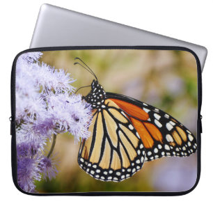 Funda para portátil de mariposa monarca naturaleza