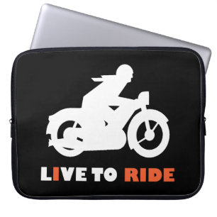 Funda para portátil de motorista en moto