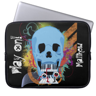 Funda para portátil de música de piano de moda Gru