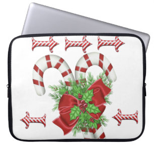 Funda para portátil de Navidad de neopreno 15 in,