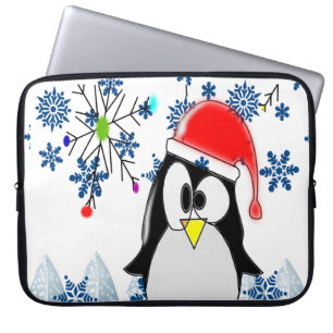 Funda para portátil de Navidad de neopreno 15 pulg
