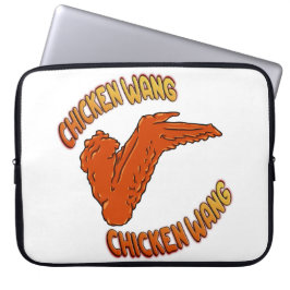 Funda para portátil de neopreno con ala de pollo