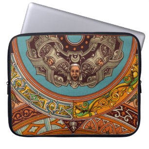 Funda para portátil de neopreno Dragons & Gargoyle