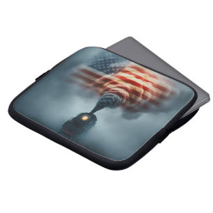Funda para portátil de neopreno patriótica