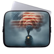 Funda para portátil de neopreno patriótica