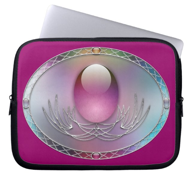 Funda para portátil de Pascua (Frente)