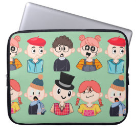 Funda para Portátil de Personajes de Dibujos Anima