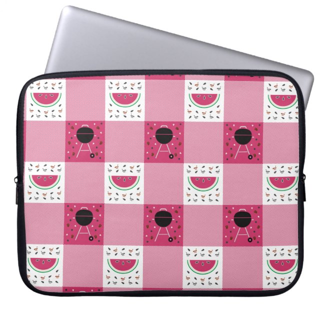 Funda para portátil de picnic de verano (Frente)