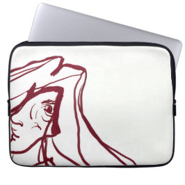 Funda para portátil de pintura rupestre
