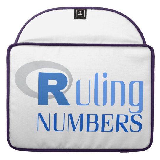 Funda para portátil de Ruling numbers