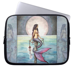 Funda para portátil de sirena del mar encantado