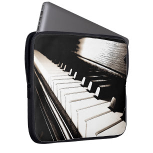 Funda para portátil de teclas de piano