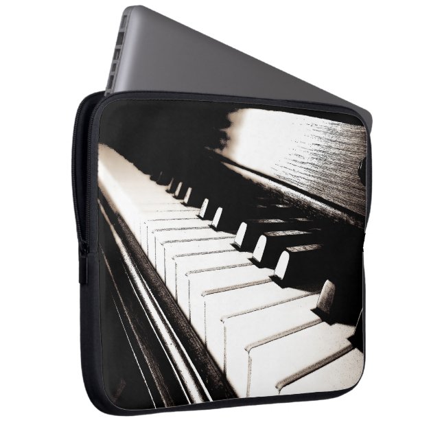 Funda para portátil de teclas de piano (Anverso derecho)