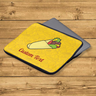 Funda para portátil de tortilla de sandwich