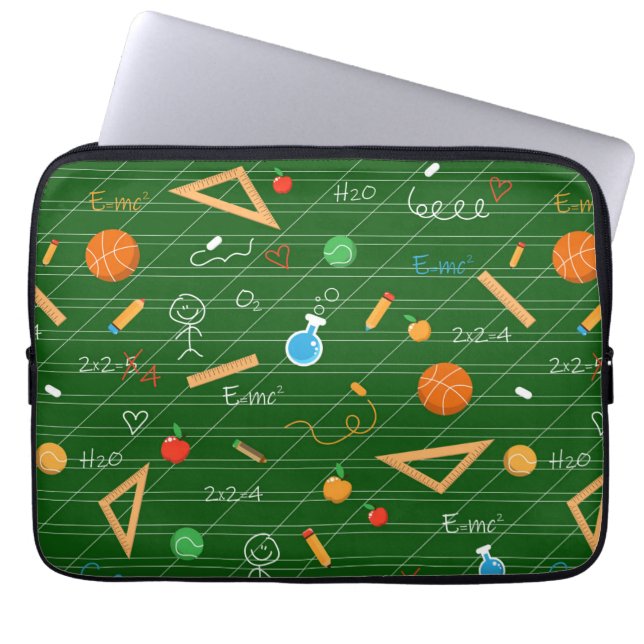 Funda Para Portátil De vuelta a la escuela (Frente)