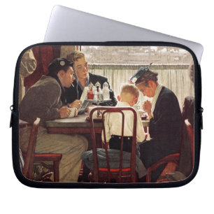Funda Para Portátil Decir tolerancia de Norman Rockwell