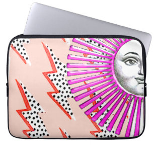 Funda Para Portátil Deco Cubista Geométrico Futurista