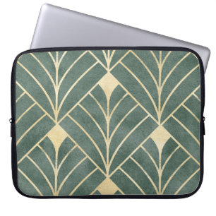 Funda Para Portátil Deco de Arte Dorado: Estilo Lujoso y Sin Marea