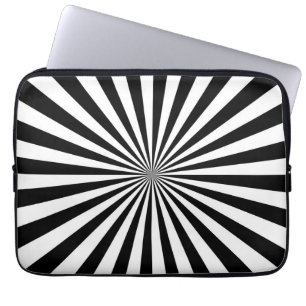 Funda Para Portátil Decoración moderna de la rueda giratoria óptica