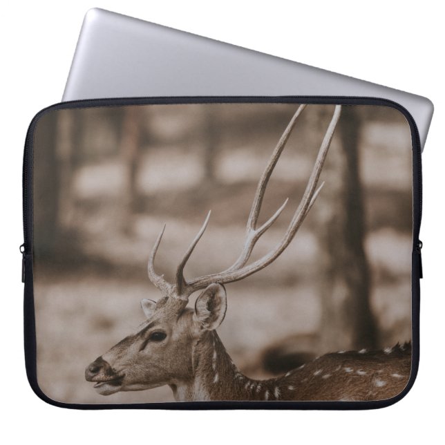 FUNDA PARA PORTÁTIL DEER CON ANTLERS (Frente)