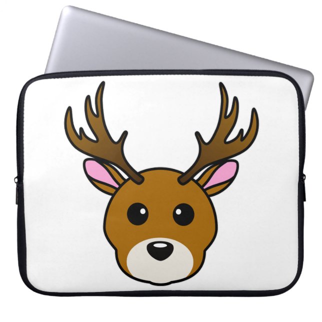 Funda Para Portátil Deer de Personalizado lindo (Frente)