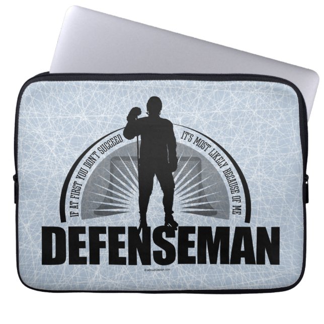 Funda Para Portátil Defensor de hockey (Frente)