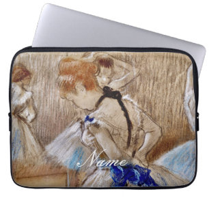 Funda Para Portátil Degas Dancer Con Cinta Azul