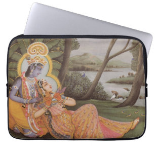 Funda Para Portátil Deidad hindú de Krishna 13" ordenador