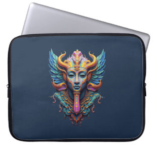 Funda Para Portátil Deidad Mística Alada