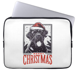 Funda Para Portátil Deja que tu Cane Corso 'sleigh' de temporada con a