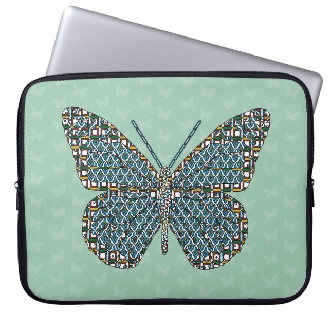 Funda para portátil del monarca marroquí (Frente)