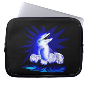 Funda Para Portátil Delfín sonriente