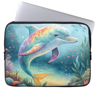 Funda Para Portátil Delfín subacuático