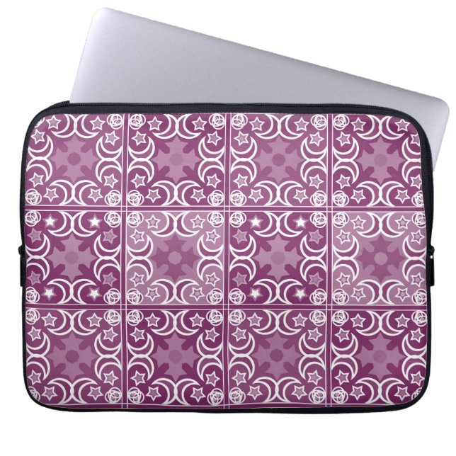 Funda Para Portátil Delft tile ethnic national Dutch pattern   (Frente)