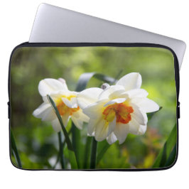 Funda Para Portátil Delicada primavera de daffodils tiernos