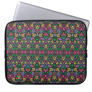 Funda Para Portátil Delicado damasco barroco victoriano sin problemas