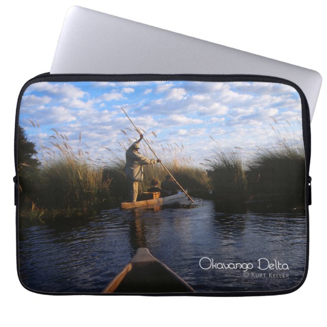 Funda Para Portátil Delta del Okavango (Frente)
